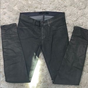 J Brans super skinny coated jeans size 26